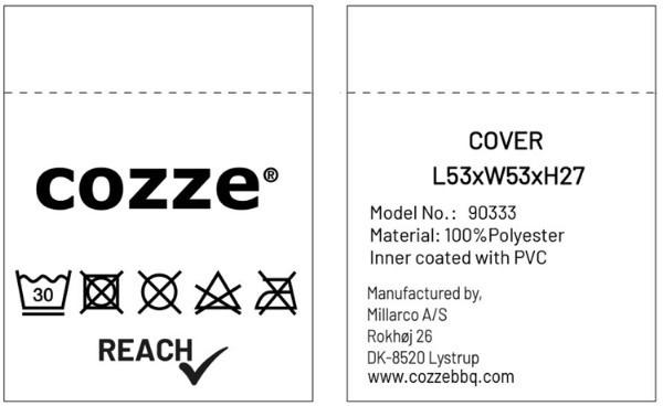 Produktbild Cozze Abdeckhaube