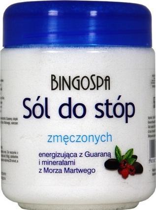 Produktbild BingoSpa Fusssalz mit Guarana und Mineralien aus dem Toten Meer 550g (Fussbad)