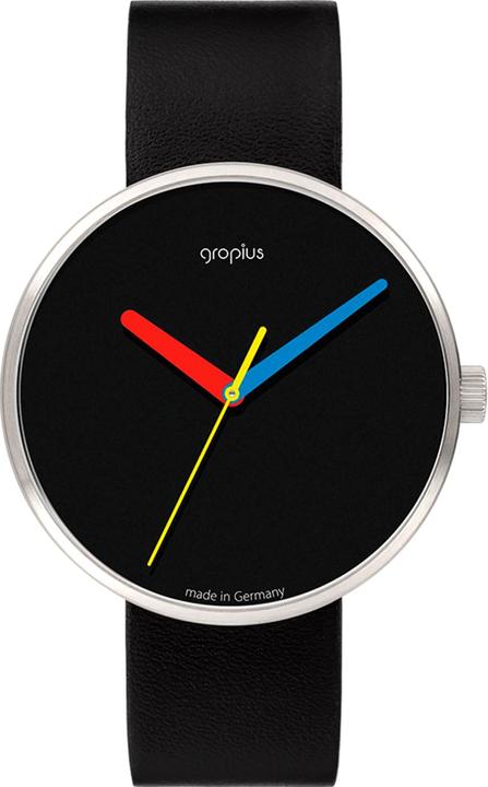 Walter Gropius Unisexuhr Simplex (Analoguhr, 39 mm)