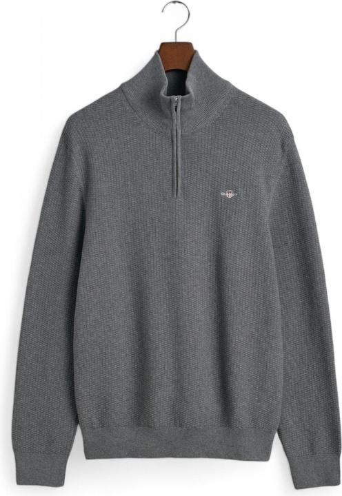 Actual product image GANT half-zip weater micro textured (S)