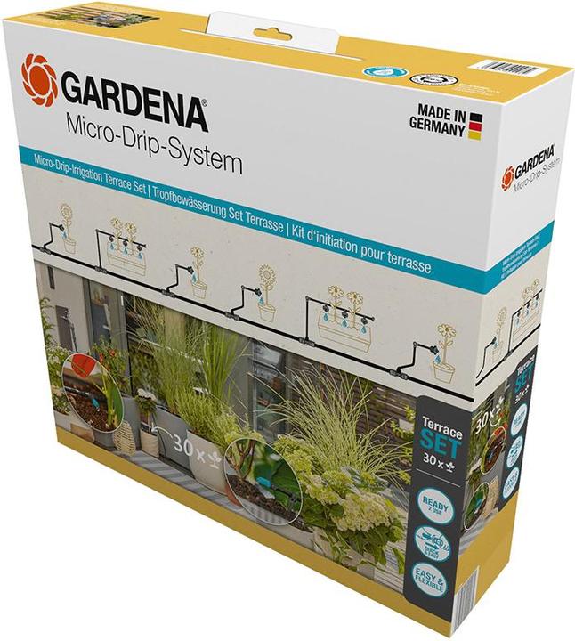 Immagine prodotto Gardena Sistema a micro-goccia per balconi (Set per l'irrigazione a goccia)