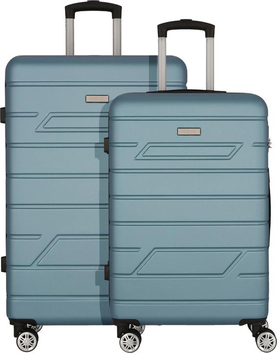 Nowi Bergamo 4 Rollen Kofferset 2-teilig (158 l, XL (ab 115l))