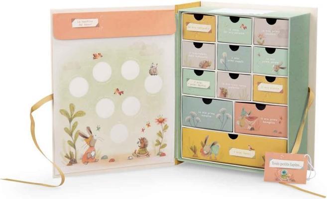 Produktbild Moulin Roty Geburts Geschenke Box Trois Petits Lapins(Italienisch)