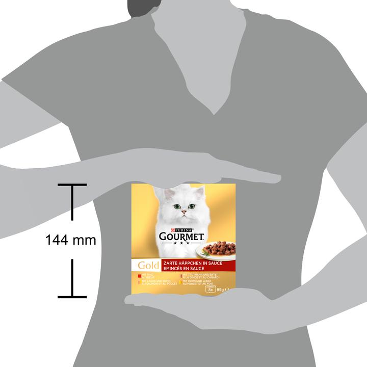 Image du produit Gourmet Or (Adulte, 8 pcs, 85 g)