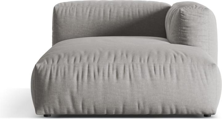 Actual product image Micadoni Modular Chaise Longue Right, "Martina", 1 Seat, 176x123x75 Made in Europe (Chaise longue)