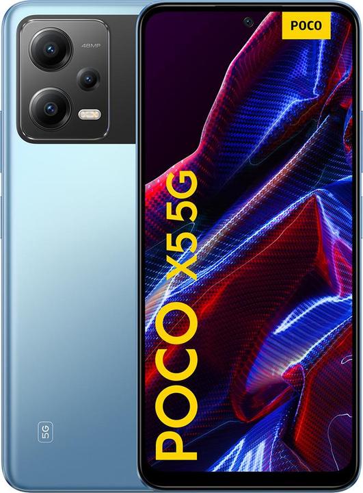 Immagine prodotto Xiaomi Poco X5 (128 GB, Blu, 6.67", Doppia SIM Ibrida, 48 Mpx, 5G)