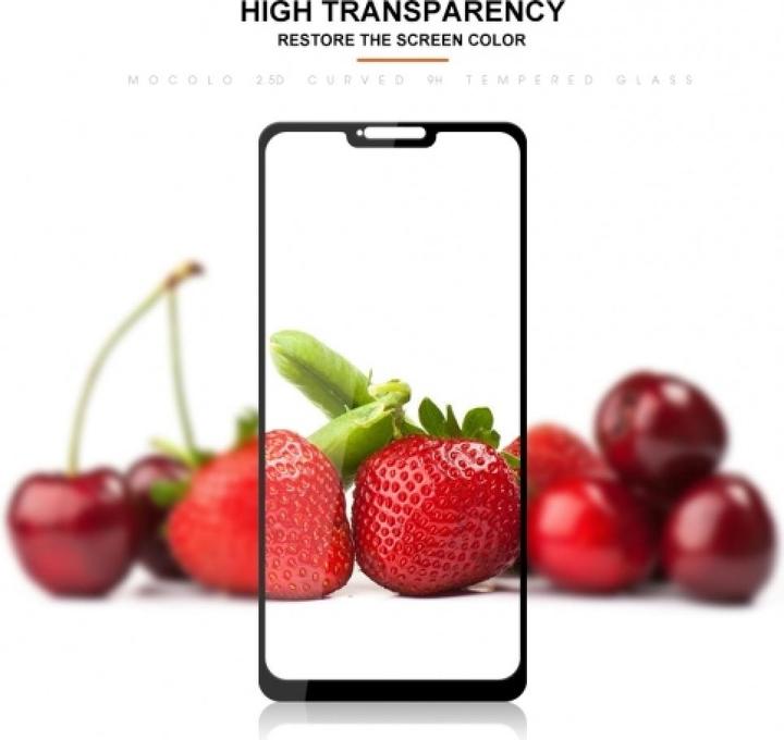 Produktbild Screenguard LG G7 ThinQ Full Screen Panzerglas Schutzfolie 2.5D 9H (1 Stück, LG G7 ThinQ)
