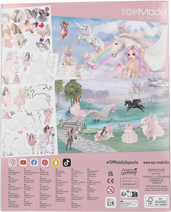 Immagine prodotto Magni DEPESCHE TOPModel Stickerworld VIVA VIOLET