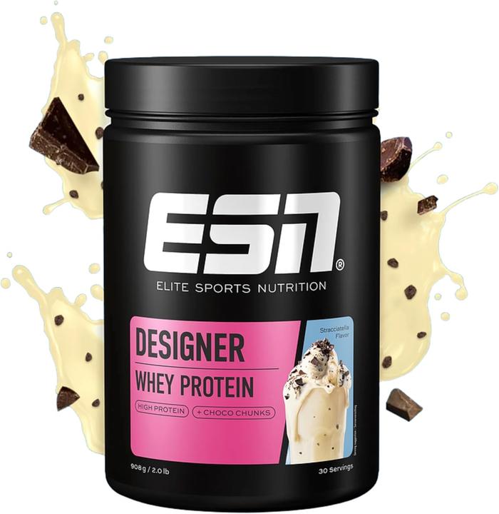 Produktbild ESN Designer Whey Protein (Stracciatella, 1 Stk., 908 g)