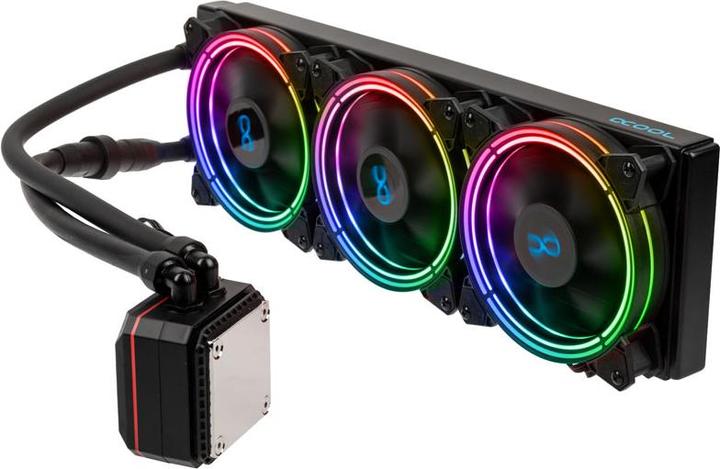 Actual product image Alphacool Eisbaer Aurora LT360 CPU Digital RGB Complete Watercooler