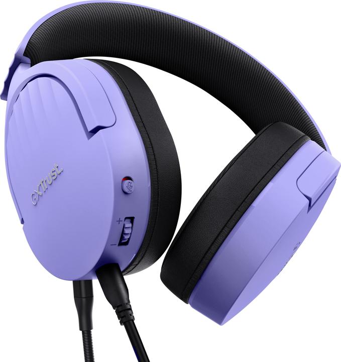 Produktbild Trust Gxt489p Fayzo Headset Purple (Kabelgebunden)