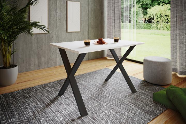 Image du produit VCM Table de salle à manger premium Table de salle à manger en bois "Xona X (110 x 50 x 76 cm)