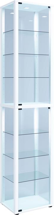 VCM Collection Stand Vitrine Bois Verre Kavis XL (227 x 50 x 38 cm)