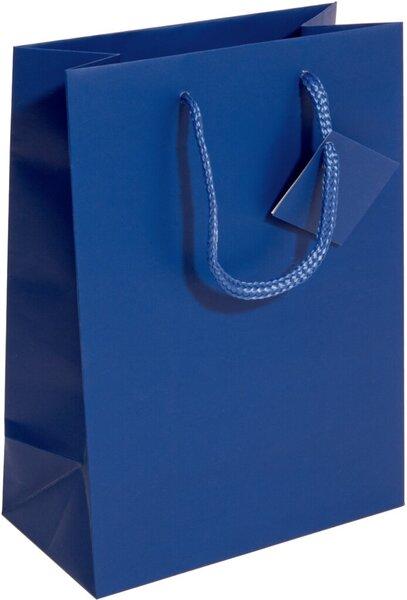 Produktbild Sigel 5 Geschenktaschen blau 17,0 x 23,0 cm (Geschenkbox, 5 x)