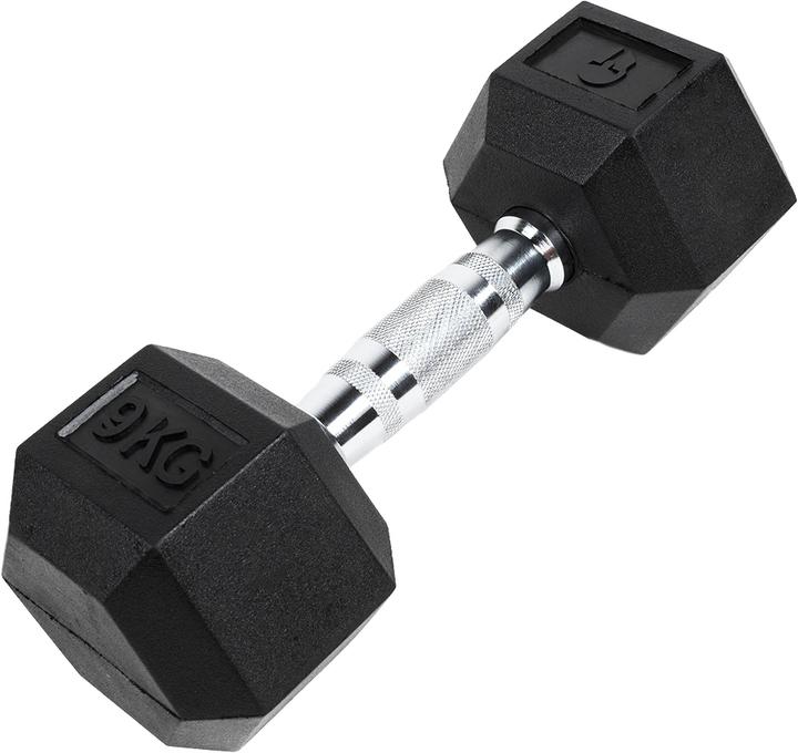 Produktbild Gladiatorfit Hex Dumbbell (1 x 9 kg)