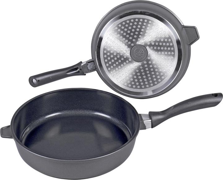 Produktbild Krüger Schmorpfanne Potsdam Ø28cm (28 cm, Bratpfanne, Aluminiumguss)