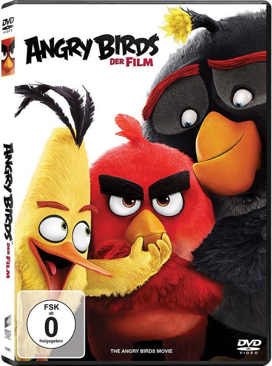 Angry Birds - Le film (DVD, 2016, Allemand, Turc, Polonais, Islandais, Portugais, Anglais)