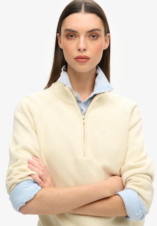 Image du produit Superdry Pull classique en coton à col zippé (14)