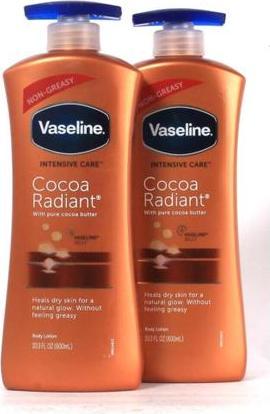 Actual product image Vaseline Intensive Care Cocoa Radiant Body Milk 600ml (Body milk, 600 ml)