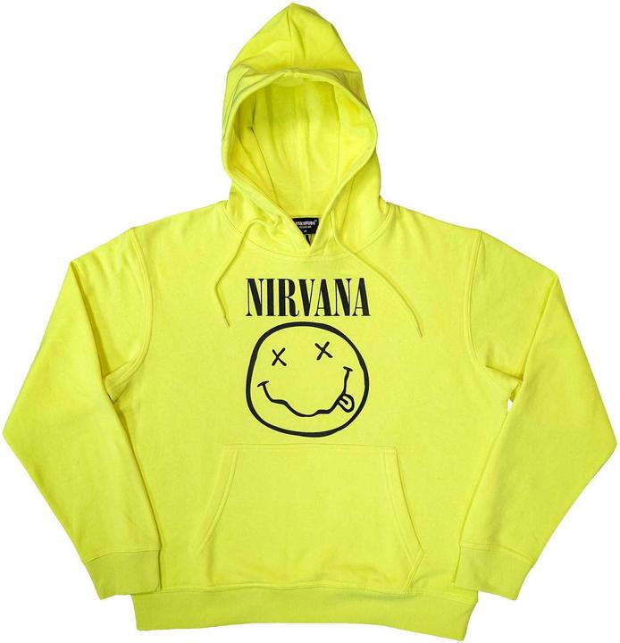 Nirvana Inverse Smiling Face (Hoodie) (L)
