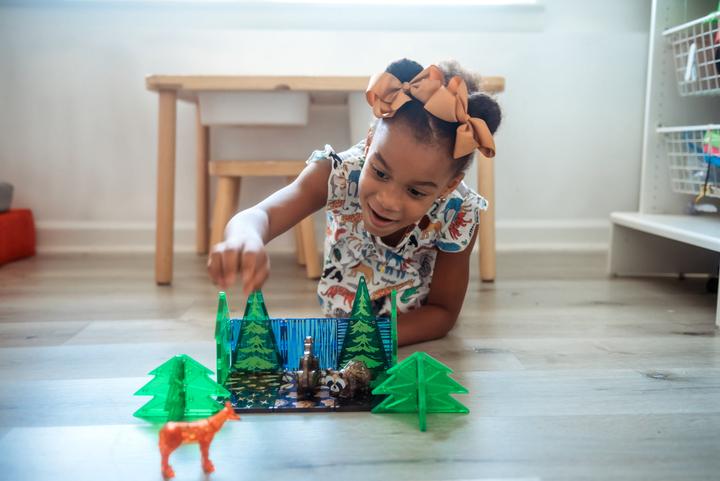 Image du produit Magna-Tiles Set d'animaux de la forêt (25 pièces)