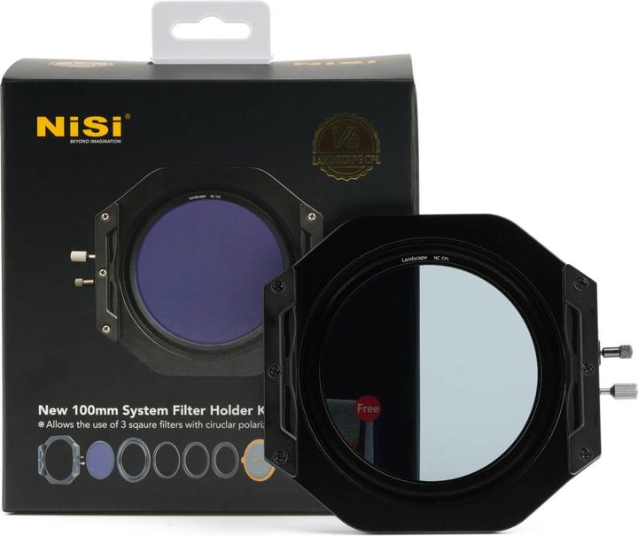 Actual product image Nisi V6 Kit Landscape (100 mm, Neutral colour filter)