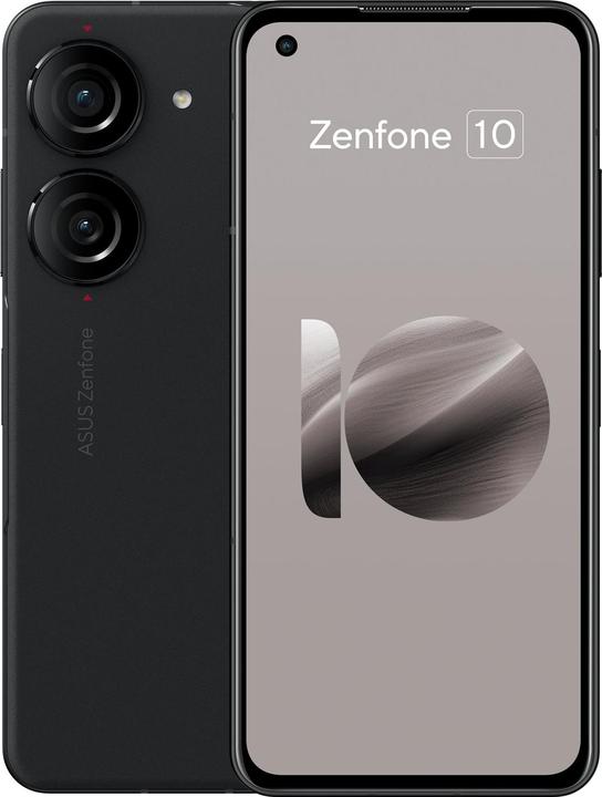 Actual product image ASUS Zenfone 10 (256 GB, Midnight Black, 5.90", Dual SIM, 50 Mpx, 5G)