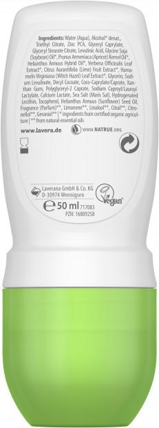 Produktbild Lavera Deo Roll-On Natural Refresh Bio Limette (Roll-on, 50 ml)