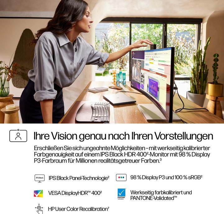 Produktbild HP 734pm Docking Display (3440 x 1440 Pixel, 34")