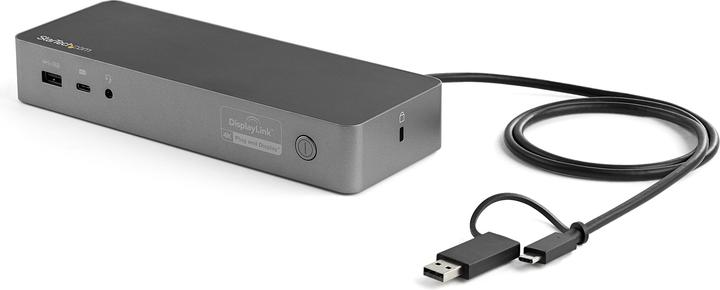 Image du produit StarTech .com Station d'accueil universelle pour ordinateur portable USB-C & USB 3.0 2x4K 100W PD (Port de connexion (propriétaire), 4 Ports)