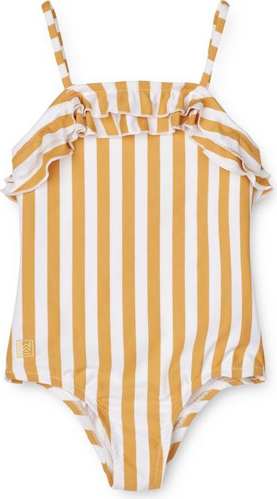 Liewood Josette UV Badeanzug Streifen Yellow Mellow