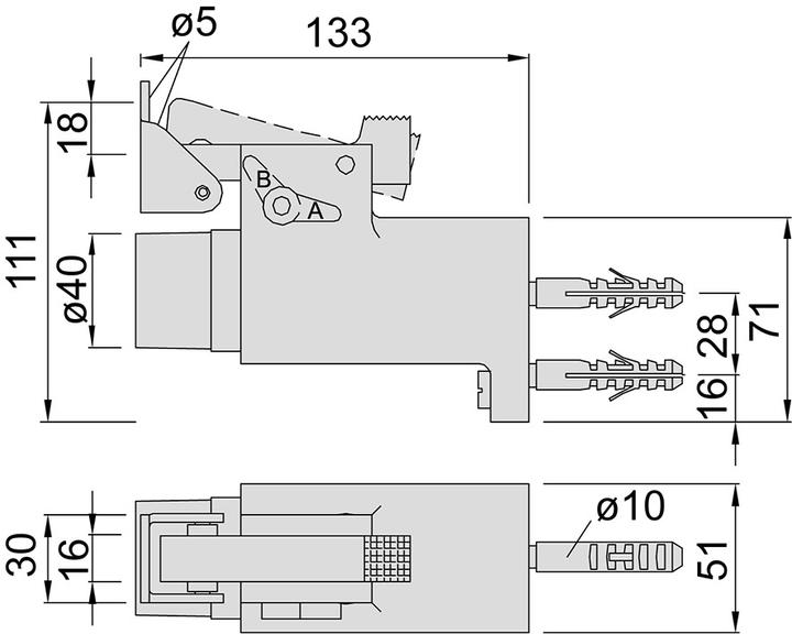 Produktbild Kws Türfeststeller 1011 (1 Stück)