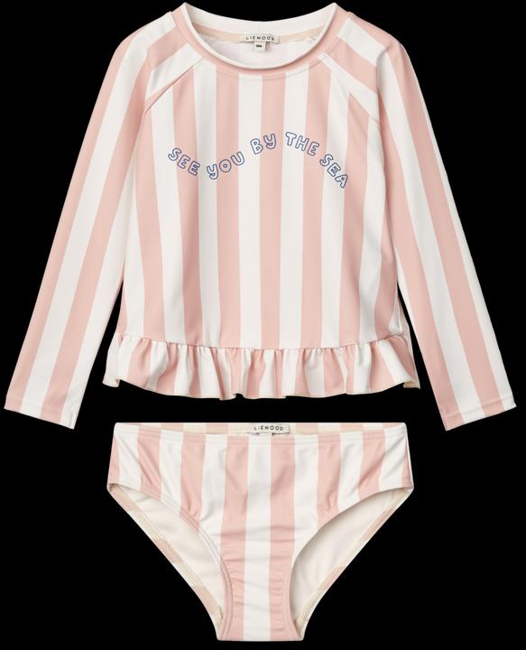 Liewood Dagny Badeanzug Stripe Sorbet (92)