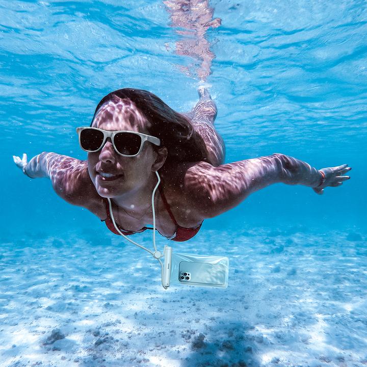 Actual product image Baseus Waterproof Base Case for Phone Sliding Cover White (FMYT000002) (LG G4 Pro)