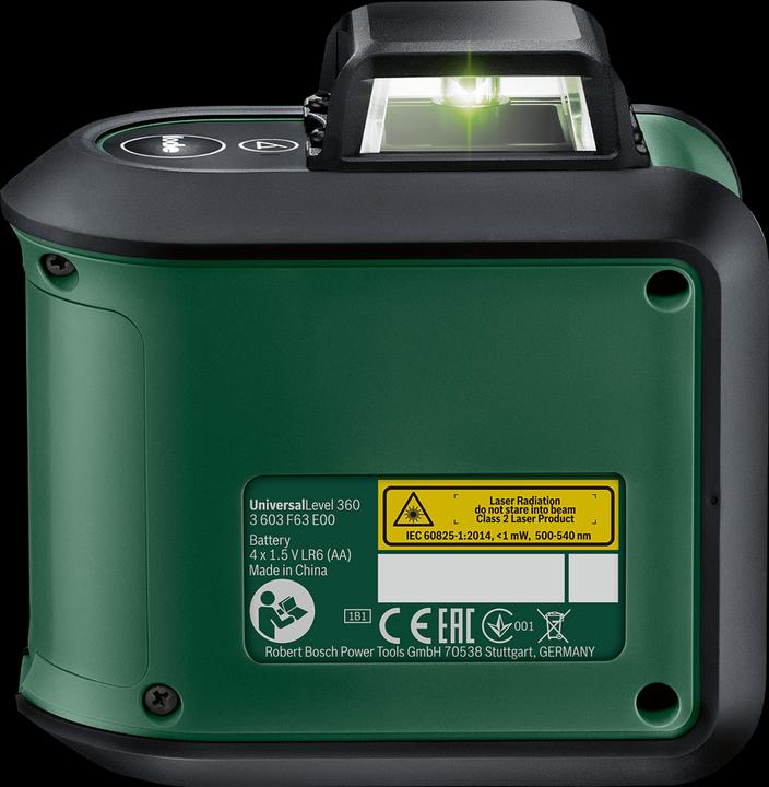 Actual product image Bosch Home & Garden UniversalLevel 360 Flexi Set