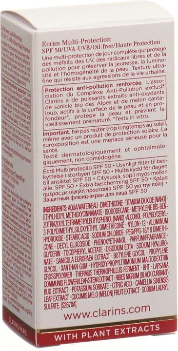 Produktbild Clarins UV Plus Ecran Multi-Protection (Sonnencreme, SPF 50, 30 ml, 58 g)