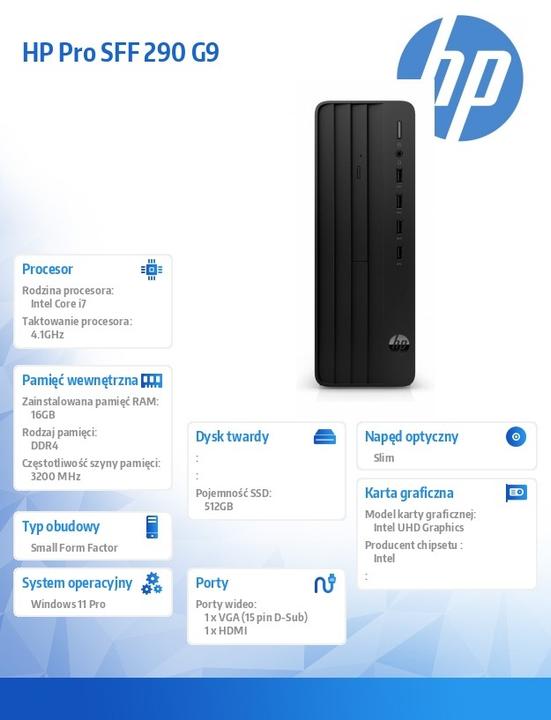 Produktbild HP 290 G9 (Intel Core i7-13700, 16 GB, 512 GB)