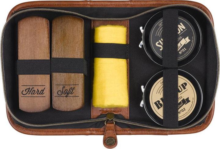 Gentlemen's Hardware Charcoal Shoe Shine Kit (6 x)