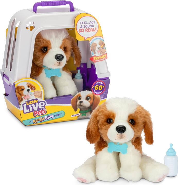 Actual product image Little Live Pets My Really Real Puppy - Patches (33 cm)