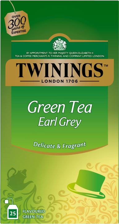 Immagine prodotto Twinings Bustine di tè tè verde Earl Grey 25x 1,6 g (40 g)