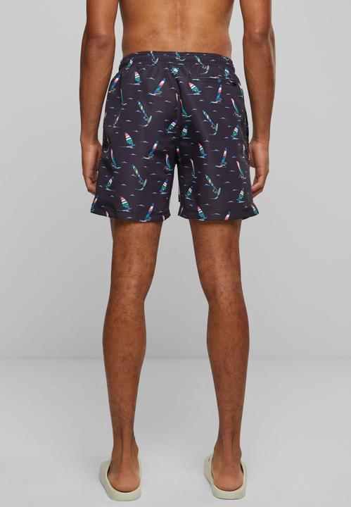 Actual product image Urban Classics Pattern Swim Shorts (S)