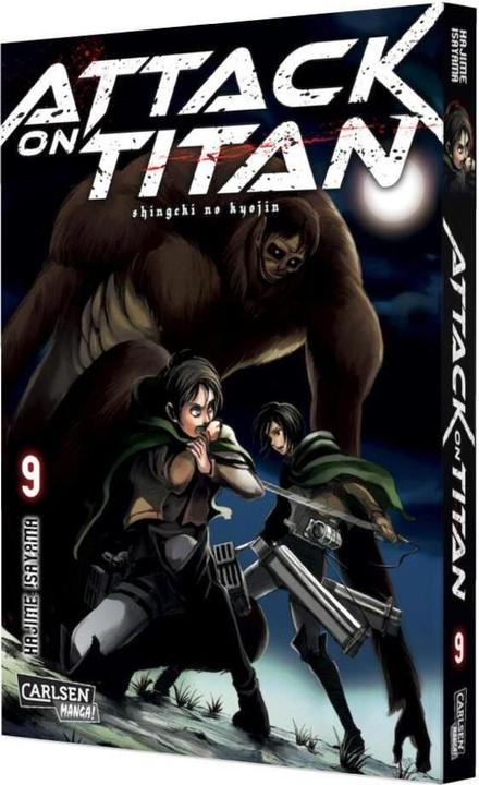 Produktbild Attack on Titan, Band 9 (Deutsch, Hajime Isayama, 2015)