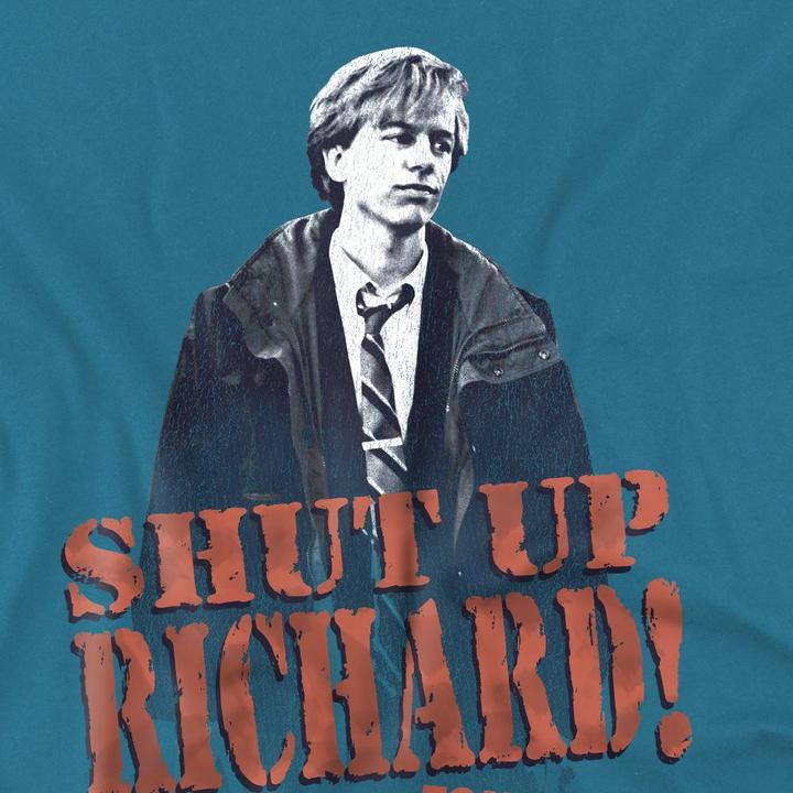 Actual product image Mens Shut Up Richard T-Shirt (S)