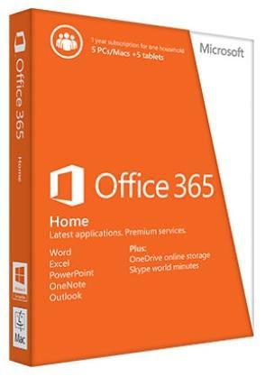 Microsoft Office 365 Home (1 User, 12 Monate)