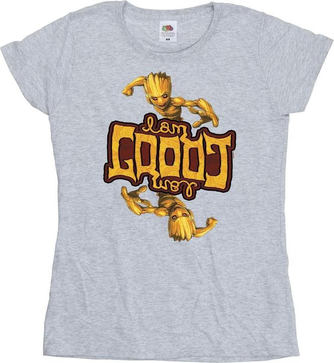 Produktbild Guardians Of The Galaxy Groot Inverted Grain TShirt (M)