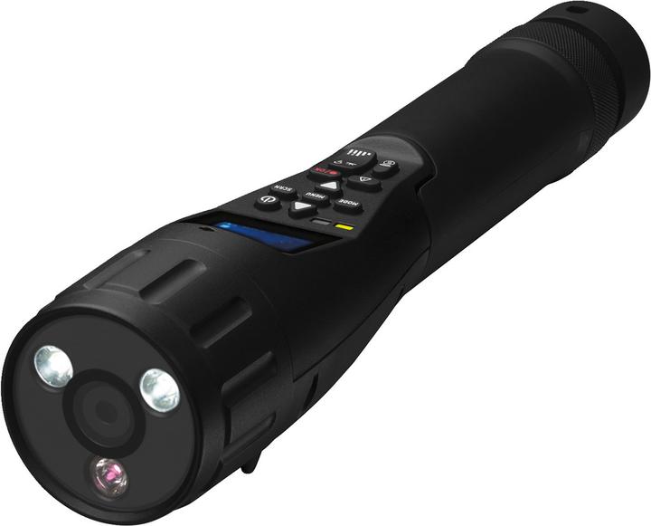 Monacor Flashlight with recorder (28.30 cm)