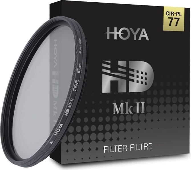 Actual product image Hoya HD Mk II CIR-PL Filter (77 mm, Polarizing filter, 77 mm)