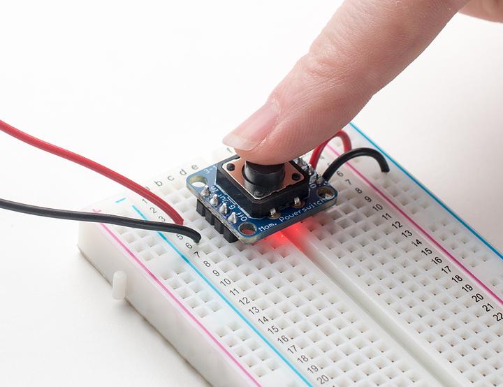 Produktbild Adafruit Push-button Power Switch Breakout
