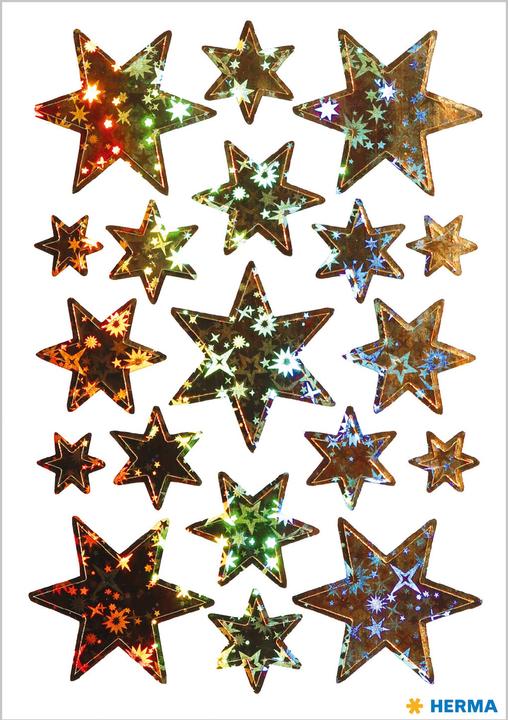 Actual product image HERMA Sticker stars