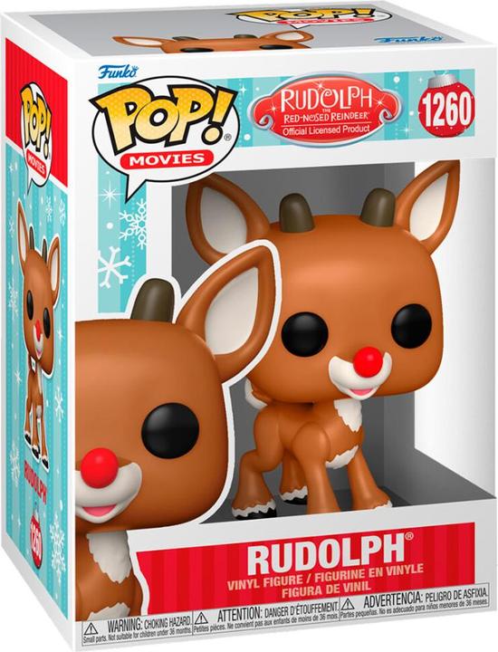 Produktbild Funko Rudolph the Red-Nosed Reindeer POP! Movies Vinyl figurine Rudolph 9 cm